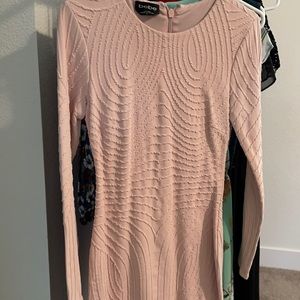 Powder pink Bebe dress